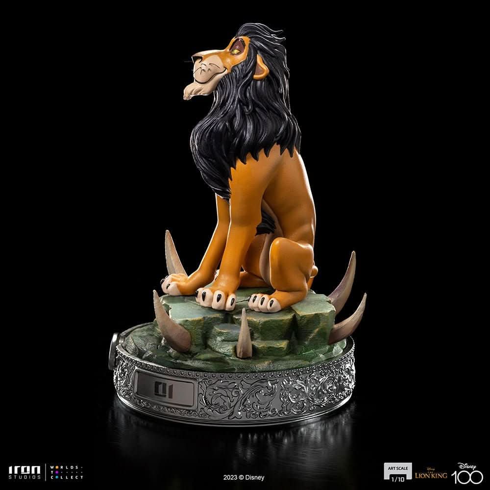 Statue Scar 100 Years Version - Disney 100th - Der König der Löwen - Art Scale 1/10 - Disney Classics