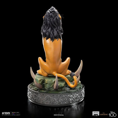 Statue Scar 100 Years Version - Disney 100th - Der König der Löwen - Art Scale 1/10 - Disney Classics