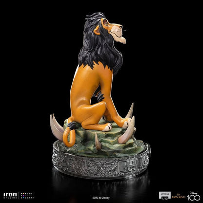 Statue Scar 100 Years Version - Disney 100th - Der König der Löwen - Art Scale 1/10 - Disney Classics