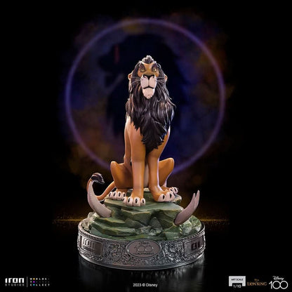 Statue Scar 100 Years Version - Disney 100th - Der König der Löwen - Art Scale 1/10 - Disney Classics