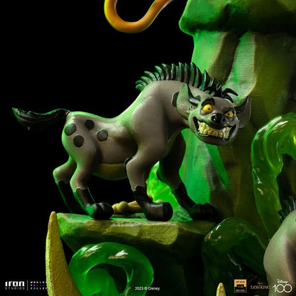Statue Scar Deluxe - Disney 100th - Der König der Löwen - Art Scale 1/10