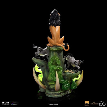 Statue Scar Deluxe - Disney 100th - Der König der Löwen - Art Scale 1/10