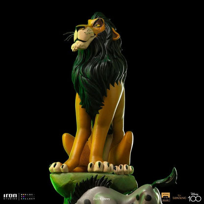 Statue Scar Deluxe - Disney 100th - Der König der Löwen - Art Scale 1/10