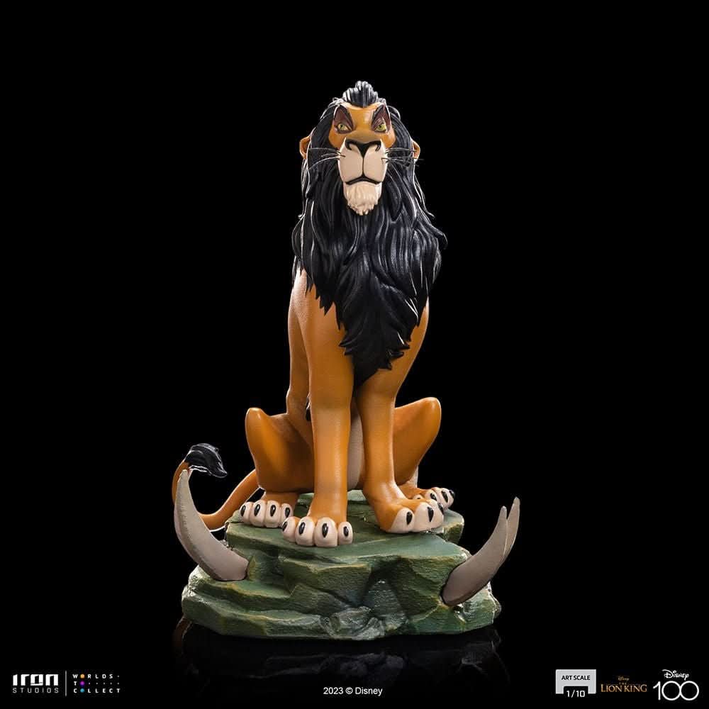 Statue Scar – Disney 100th – Der König der Löwen – Art Scale 1/10 – Disney Classics