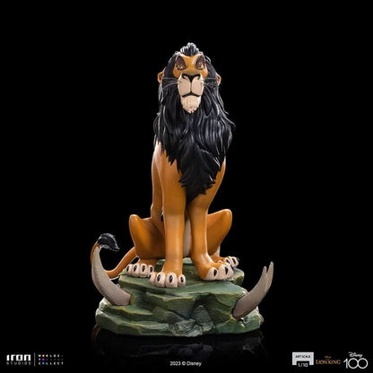 Statue Scar – Disney 100th – Der König der Löwen – Art Scale 1/10 – Disney Classics