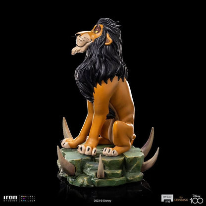 Statue Scar – Disney 100th – Der König der Löwen – Art Scale 1/10 – Disney Classics