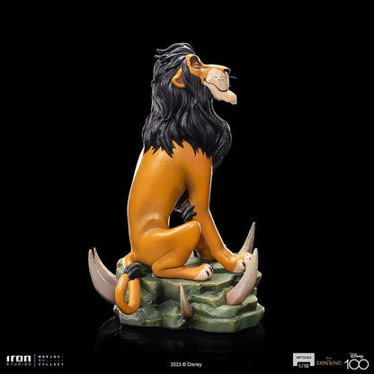 Statue Scar – Disney 100th – Der König der Löwen – Art Scale 1/10 – Disney Classics