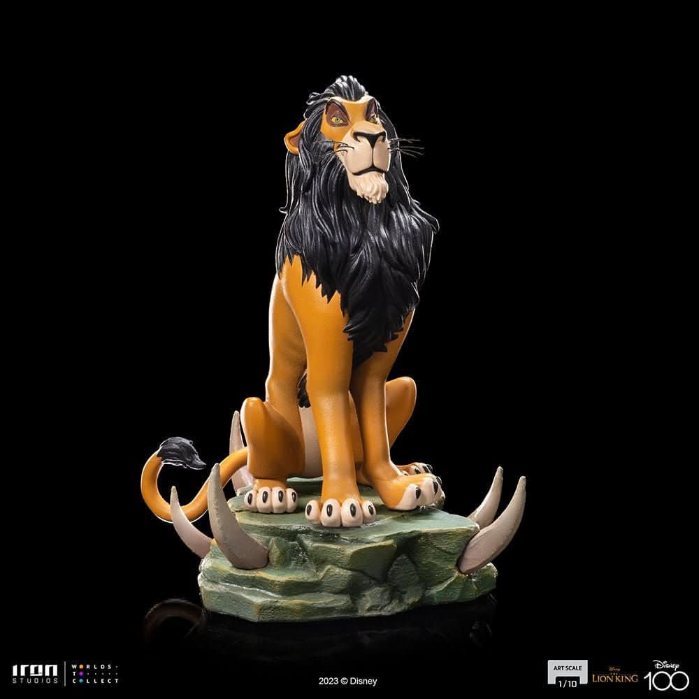 Statue Scar – Disney 100th – Der König der Löwen – Art Scale 1/10 – Disney Classics