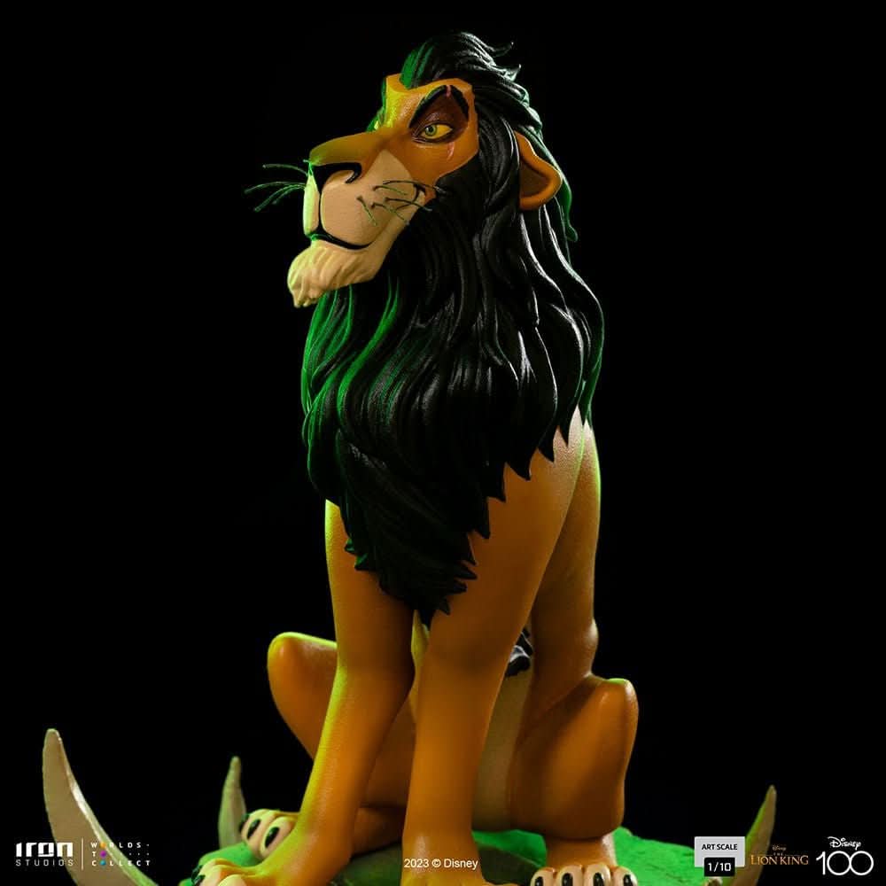 Statue Scar – Disney 100th – Der König der Löwen – Art Scale 1/10 – Disney Classics