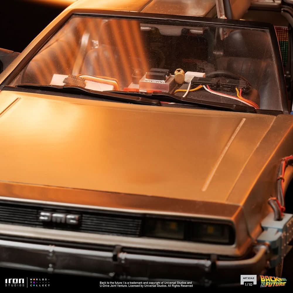 Delorean Statue - Back to the Future - Art Scale 1/10