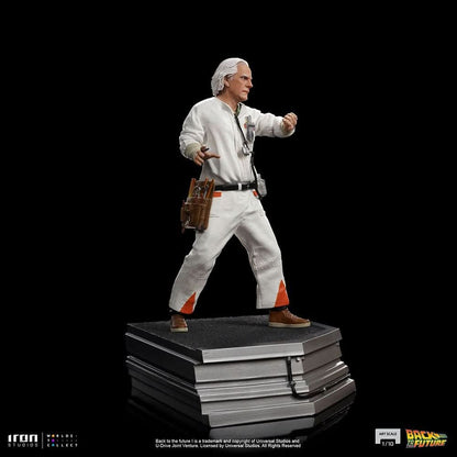 Statue Doc Brown - Back to the Future - Art Scale 1/10