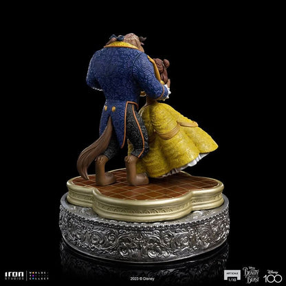Statue Die Schöne und das Biest 100 Jahre Version - Disney 100. Jubiläum - Die Schöne und das Biest - Art Scale 1/10