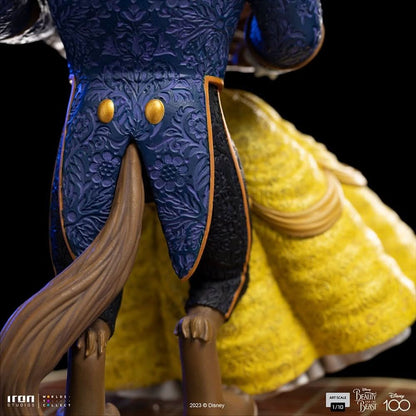 Statue Die Schöne und das Biest 100 Jahre Version - Disney 100. Jubiläum - Die Schöne und das Biest - Art Scale 1/10