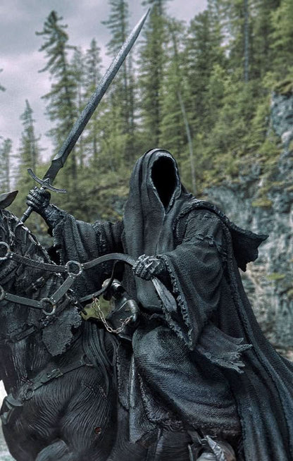 Statue Nazgul on Horse Deluxe - The Lord of the Rings - BDS Art Scale 1/10