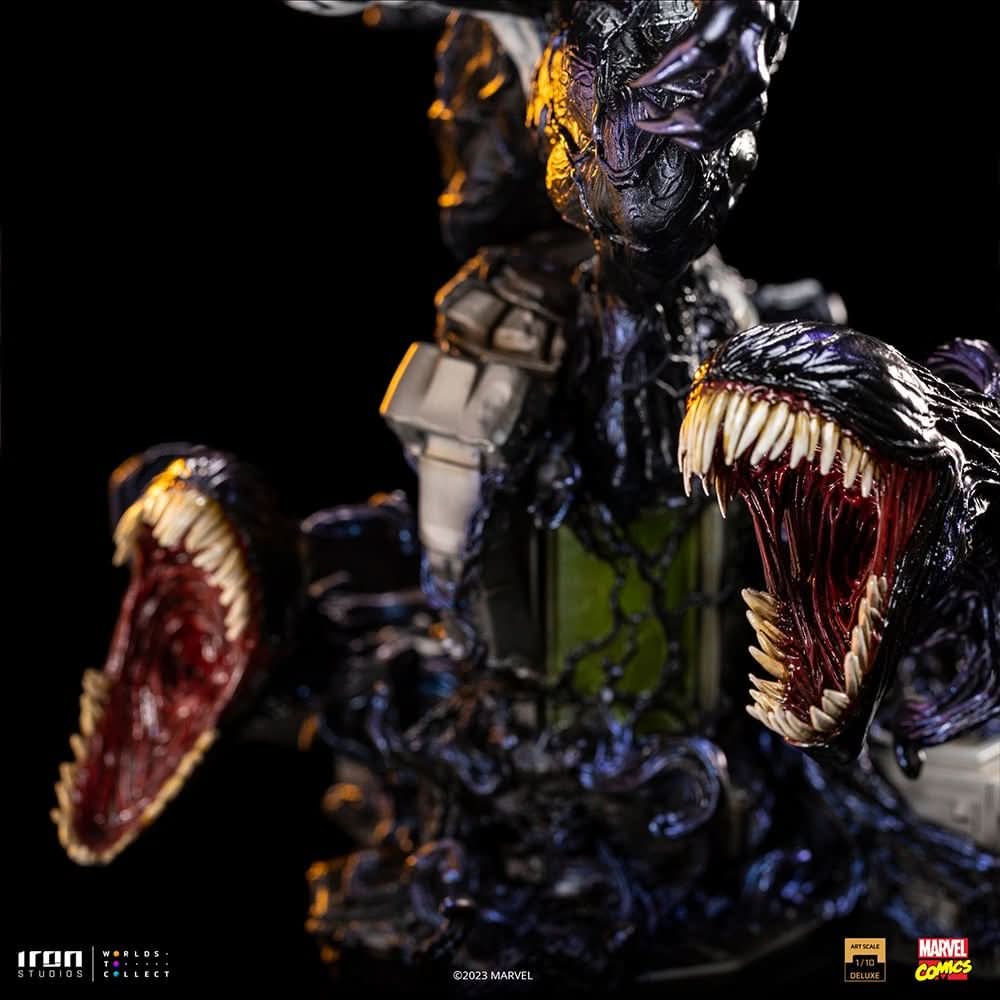 Statue Venom Deluxe - Spider-Man vs Villains Diorama - BDS Art Scale 1/10 - Marvel Comics