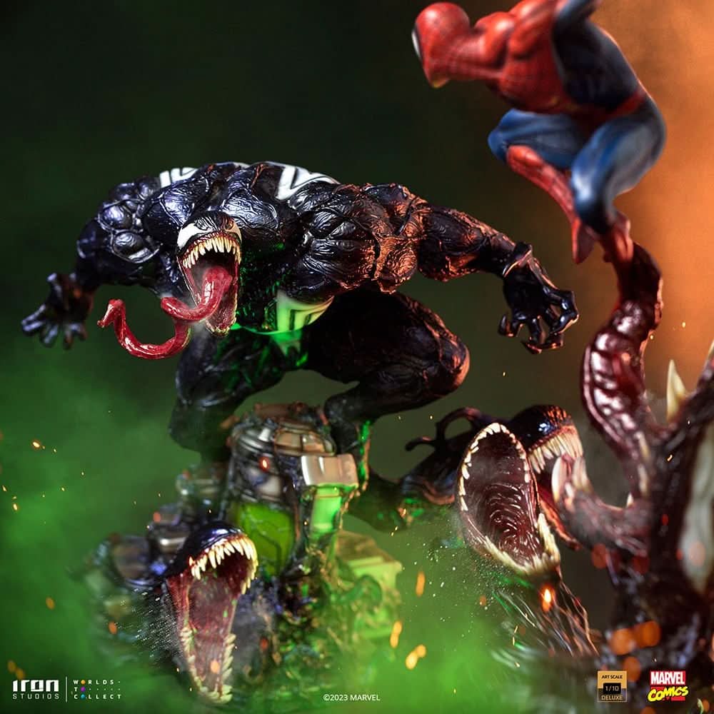 Statue Venom Deluxe - Spider-Man vs Villains Diorama - BDS Art Scale 1/10 - Marvel Comics