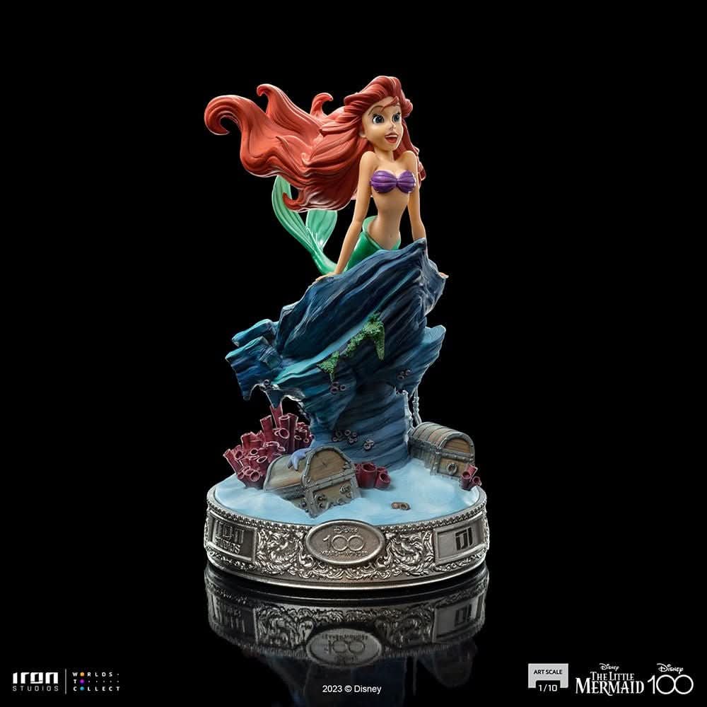 Statue Little Mermaid 100 Years Version - Disney 100th - Little Mermaid - Art Scale 1/10 - Disney Classics