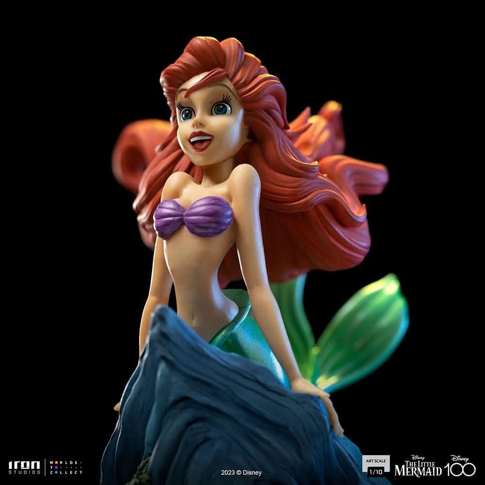 Statue Little Mermaid 100 Years Version - Disney 100th - Little Mermaid - Art Scale 1/10 - Disney Classics