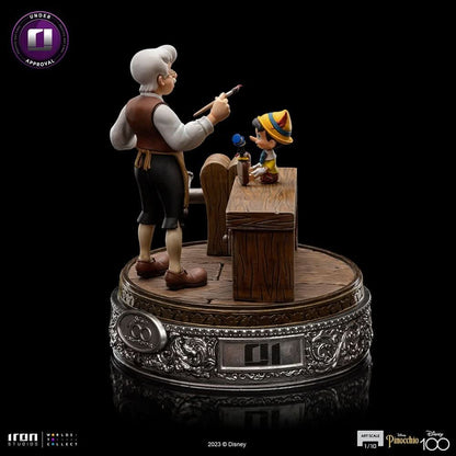 Pinocchio-Statue 100 Jahre Version - Disney 100th - Pinocchio - Art Scale 1/10 - Disney Classics