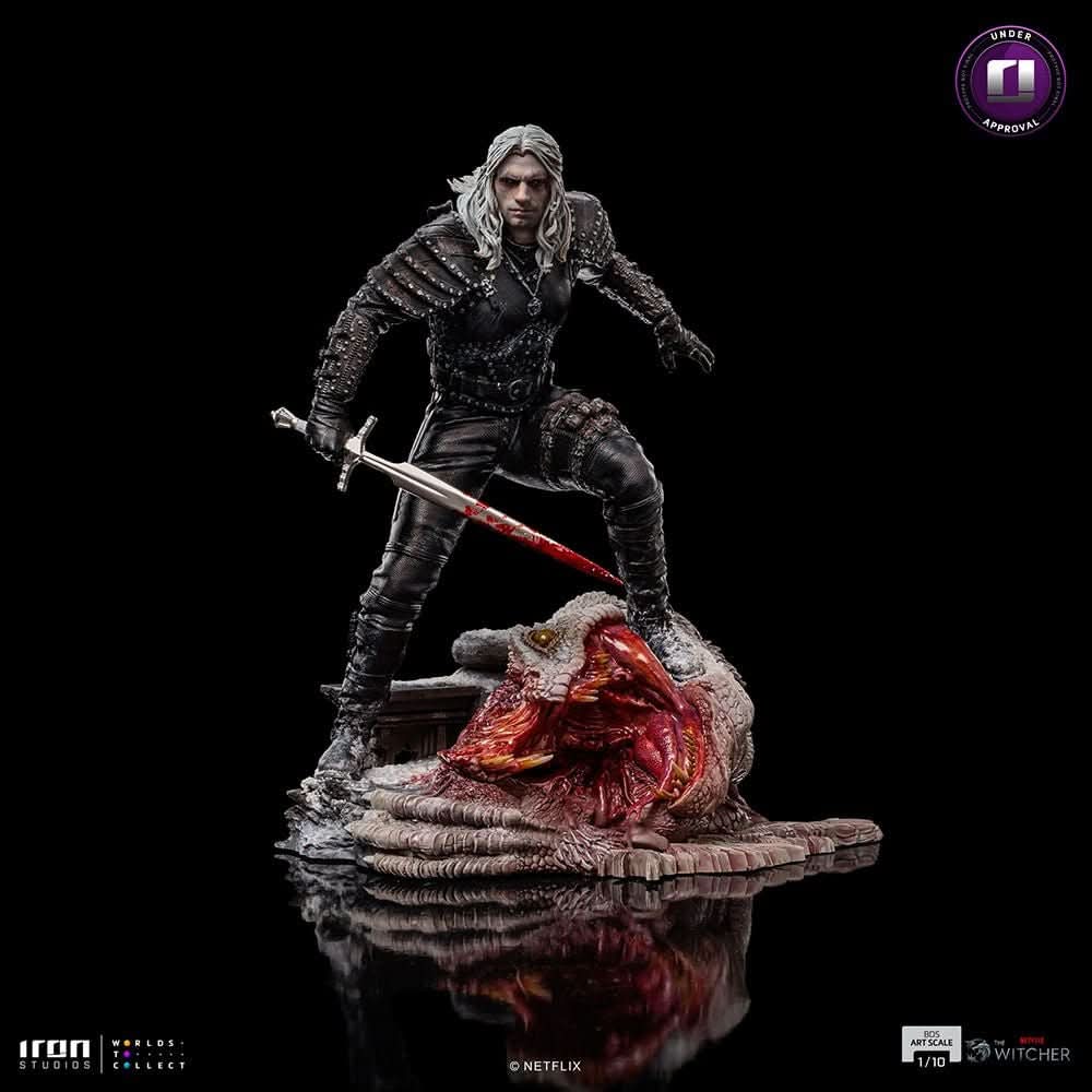 Statue Geralt of Rivia - The Witcher - BDS Art Scale 1/10