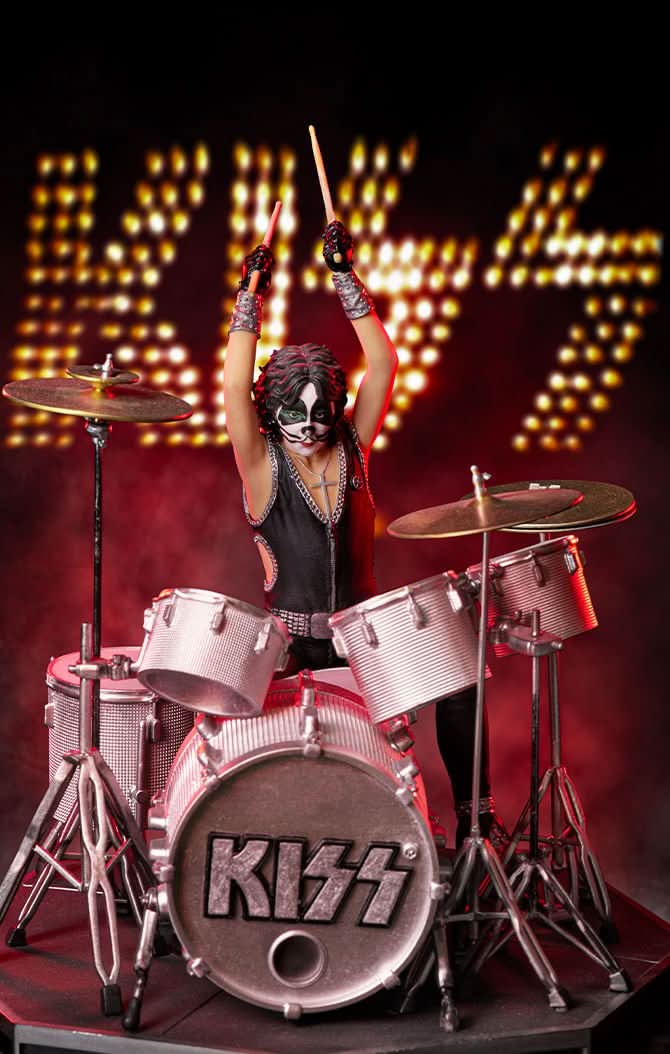 Statue Peter Criss „The Catman“ – KISS – Art Scale 1/10