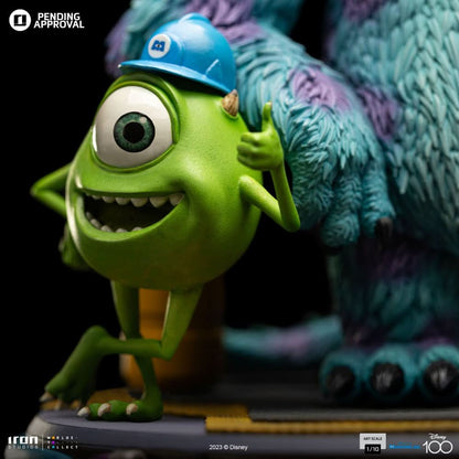 Statue Monsters Inc. Diorama 100 Years Version - Disney 100th - Monsters Inc. - Art Scale 1/10 - Disney Classics