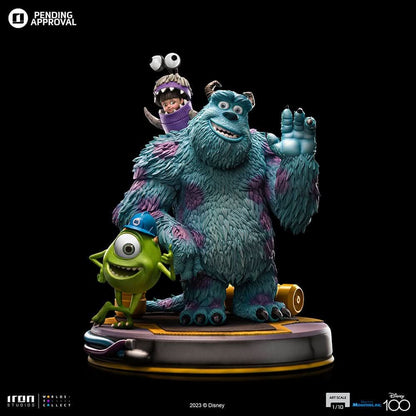 Statue Monsters Inc. Diorama - Disney 100th - Monsters Inc. - Art Scale 1/10 - Disney Classics