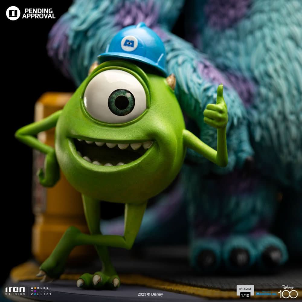 Statue Monsters Inc. Diorama - Disney 100th - Monsters Inc. - Art Scale 1/10 - Disney Classics