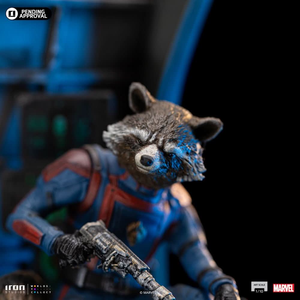 Statue Rocket Raccoon – Guardians of the Galaxy 3 – Art Scale 1/10