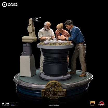 Statue Dino Hatching Deluxe - Jurassic Park - Art Scale 1/10