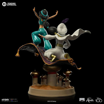 Statue Aladdin und Jasmin – Disney 100 Jahre – Art Scale 1/10