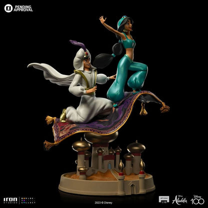 Statue Aladdin und Jasmin – Disney 100 Jahre – Art Scale 1/10