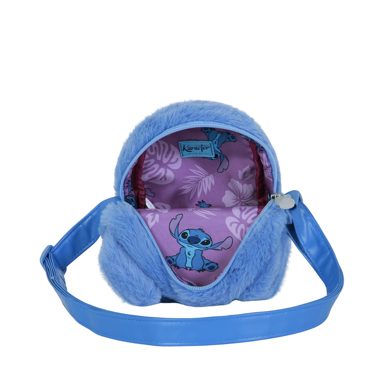 Sac à Bandoulière Action Plush Disney Lilo & Stitch « Heart » – Bleu