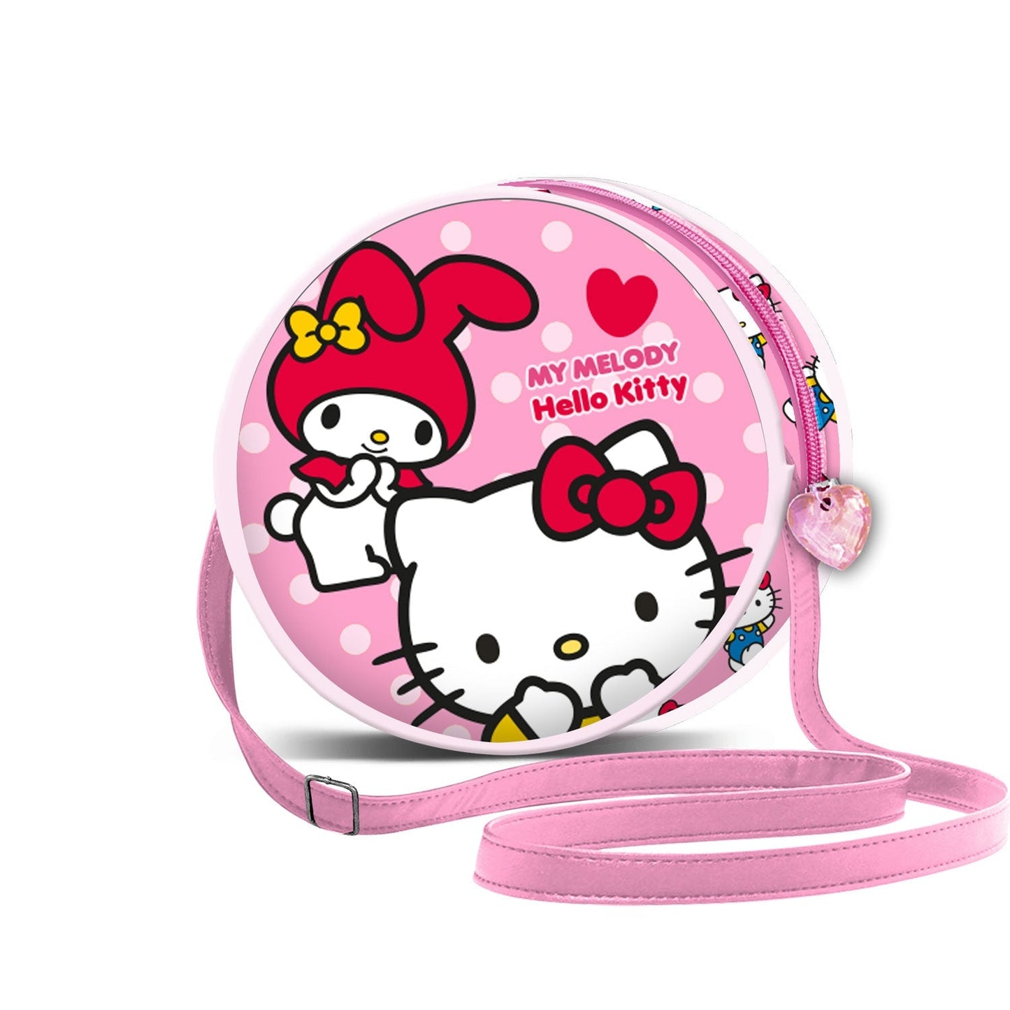 Sac à Bandoulière Rond Hello Kitty « Lovely »