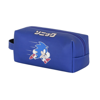 Trousse de Toilette de Voyage Brick PLUS Sonic the Hedgehog « Action » – Bleu