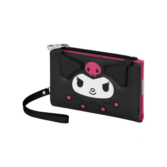 Portefeuille slim Hello Kitty « Kuromi Face »