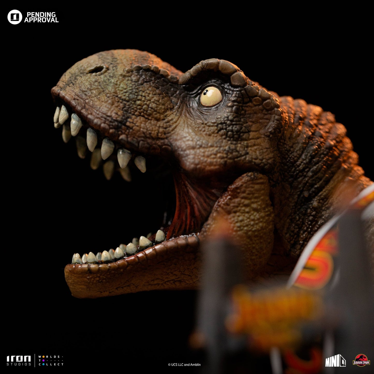 Deluxe T-Rex Figur - Jurassic Park - Mini Co. - Jurassic World