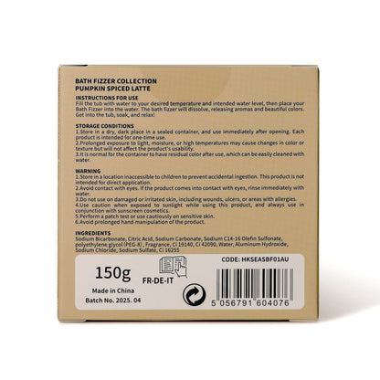 Kürbisgewürz-Latte-Duft für herbstliches Schaumbad