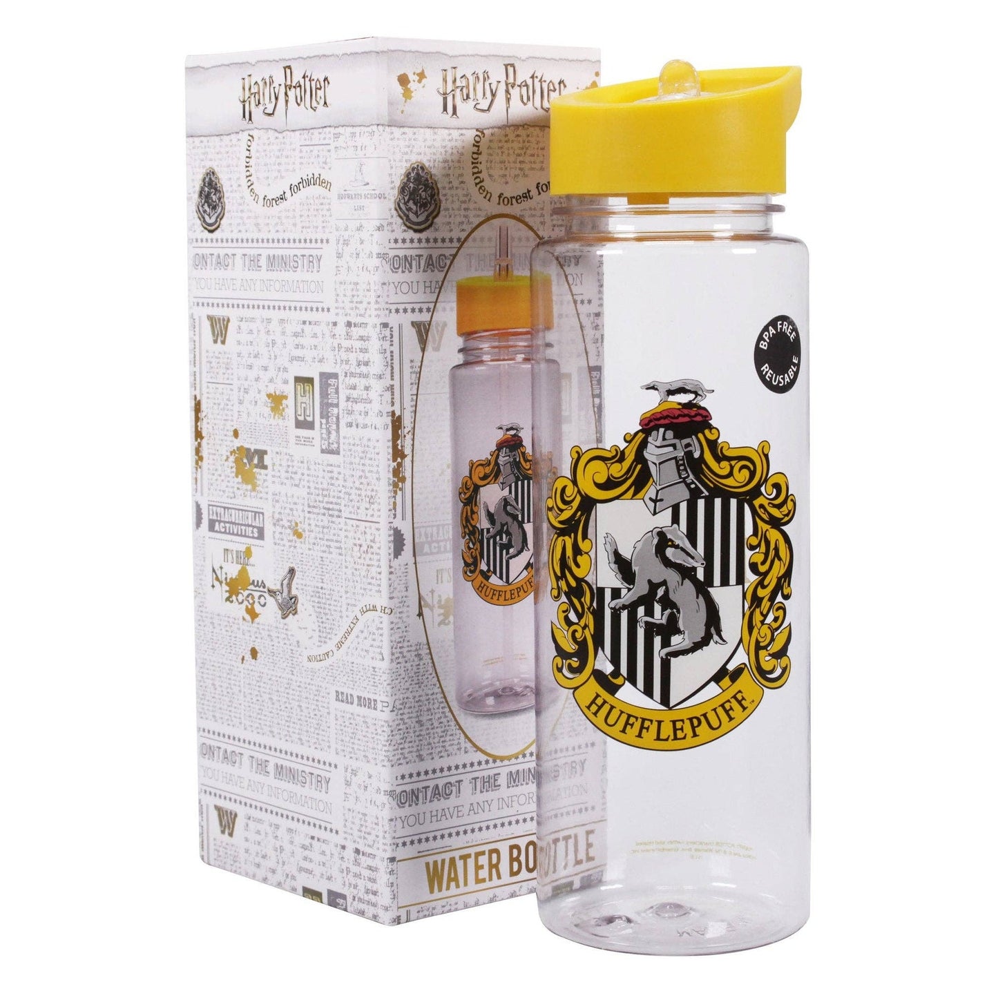 Gourde en plastique Harry Potter - Poufsouffle