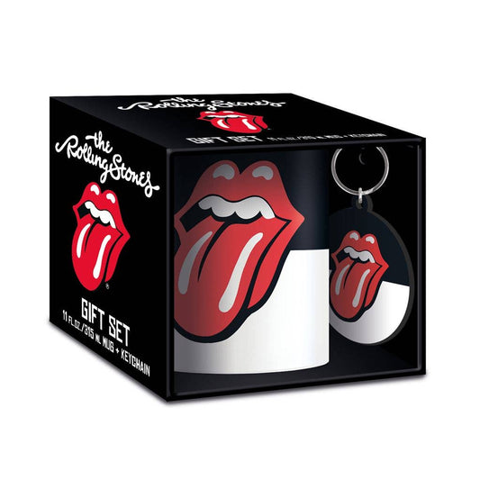 Rolling Stones Tasse und Schlüsselanhänger-Set