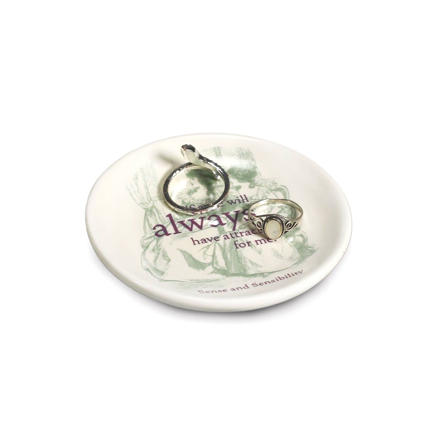 Jane Austen Trinket Dish - 8 cm