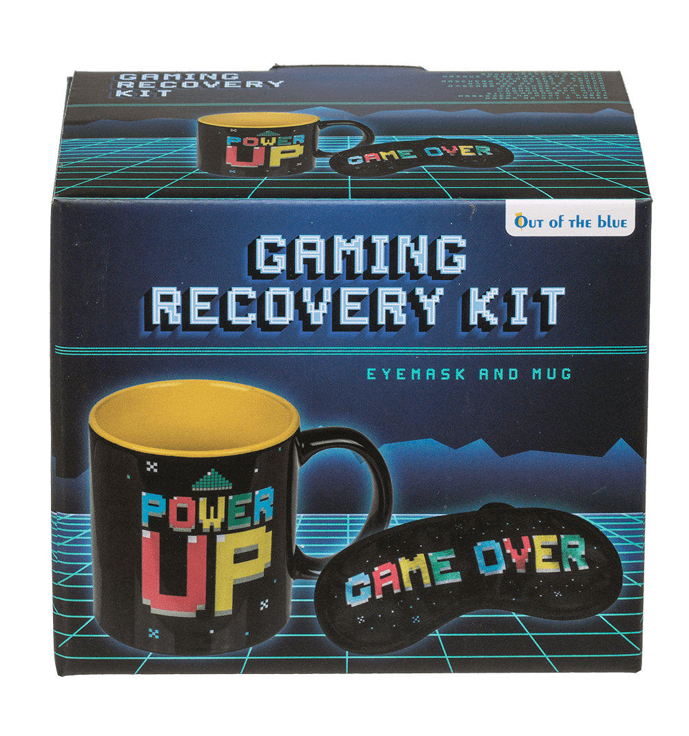 Gaming recovery kit – masque de sommeil et tasse – vue 2