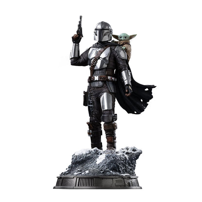 Statue Mandalorian und Grogu – The Mandalorian und Grogu Film – Art Scale 1/10 – The Mandalorian & Grogu