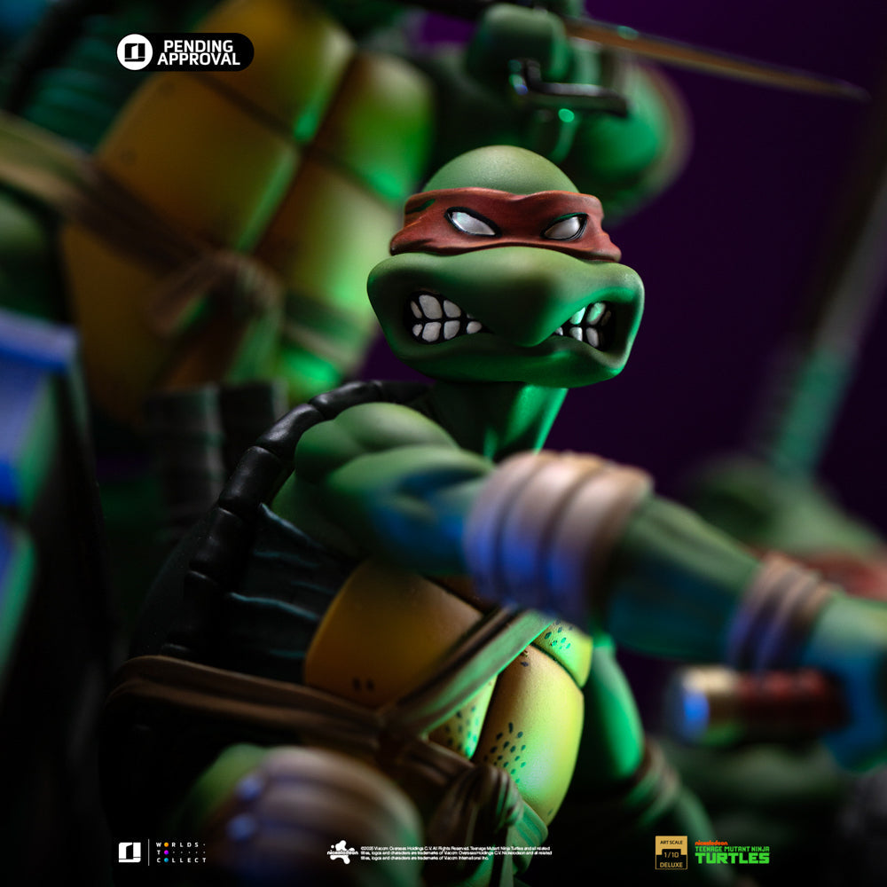 Statue TMNT 1st Cover Set (Signed Version) – Teenage Mutant Ninja Turtles – Art Scale 1/10