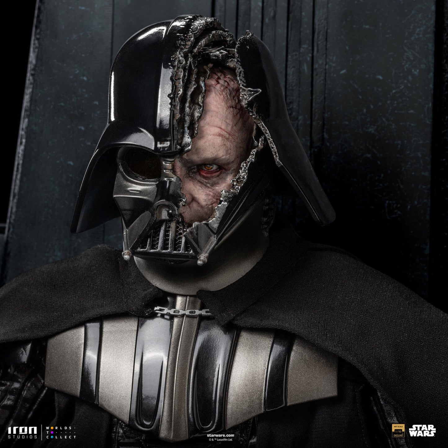 Statue Darth Vader auf Thron – Star Wars: Obi-Wan Kenobi Serie – Art Scale 1/10