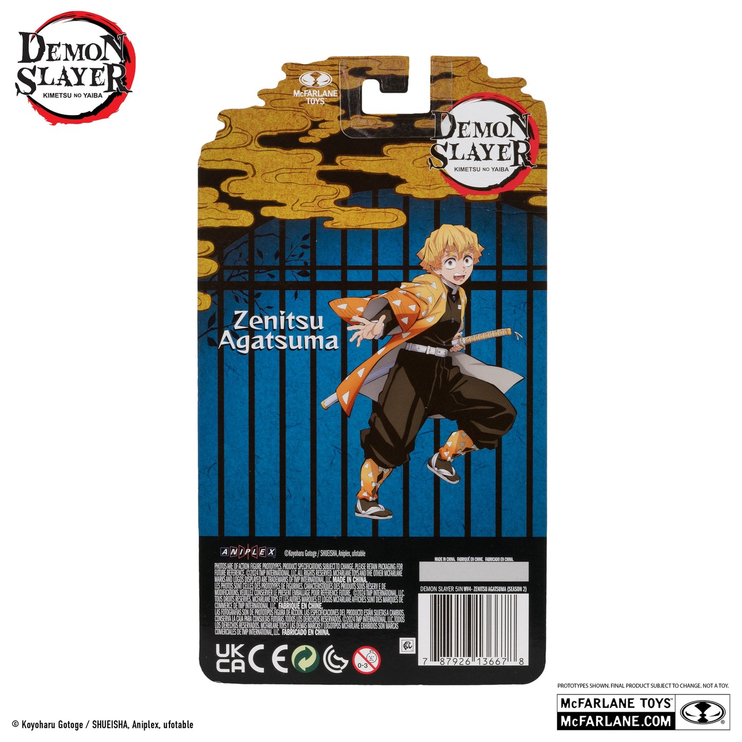 zenitsu agatsuma 5in mcfarlane