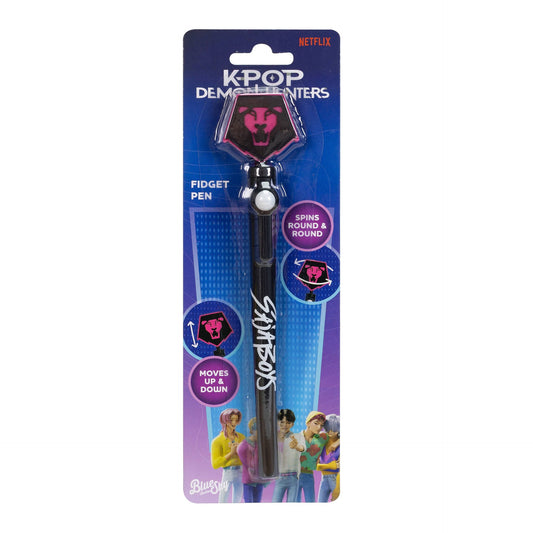 KPop Demon Hunters – Fidget Pen inkl. Sammelfigur – Saja Boys