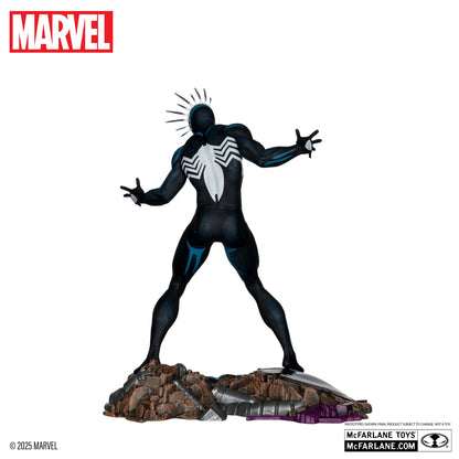 spider man 1 6th scale collectible with scene comic marvel super heroes secret wars 8 mcfarlane toys