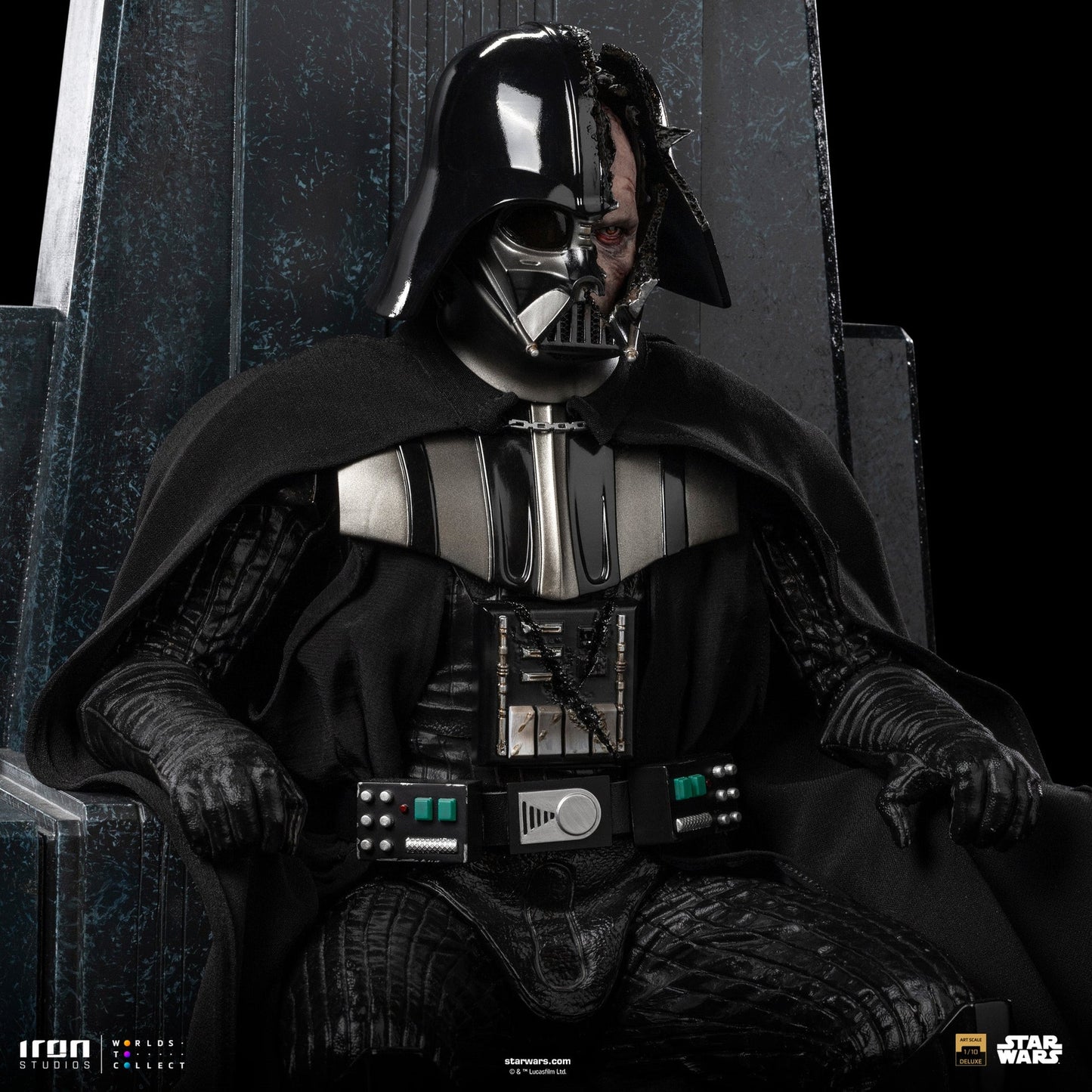 Statue Darth Vader auf Thron – Star Wars: Obi-Wan Kenobi Serie – Art Scale 1/10