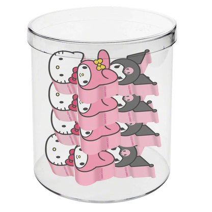 Würfel mit 12 Hello Kitty « Mix » Radiergummis